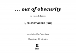 … out of obscurity image