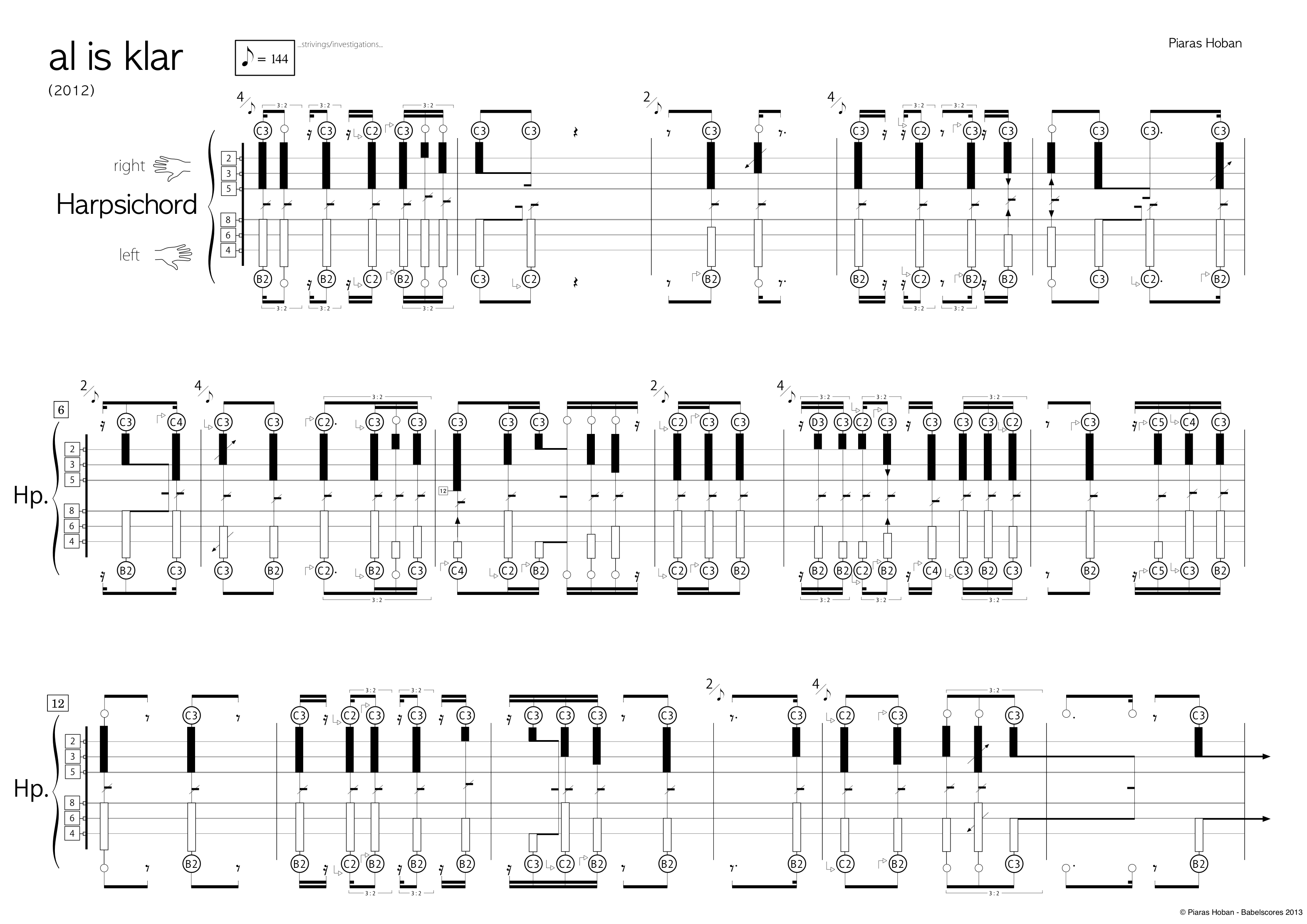 Al is klar - BabelScores | Instrumental Music