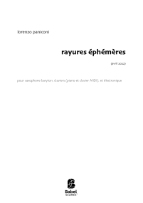 rayures éphémères image