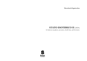 STATO ESOTERICO II (2024) image